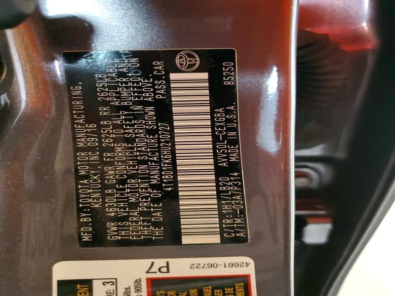 2017 Toyota Camry Hybrid xle