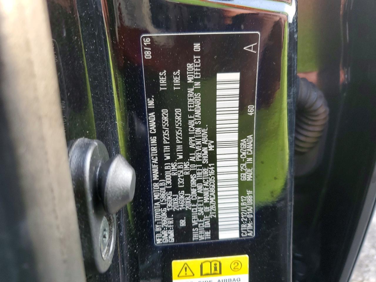 2016 Lexus Rx 350 Base