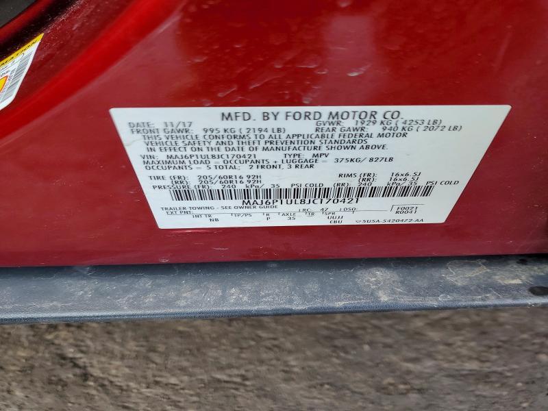 2018 Ford Ecosport se