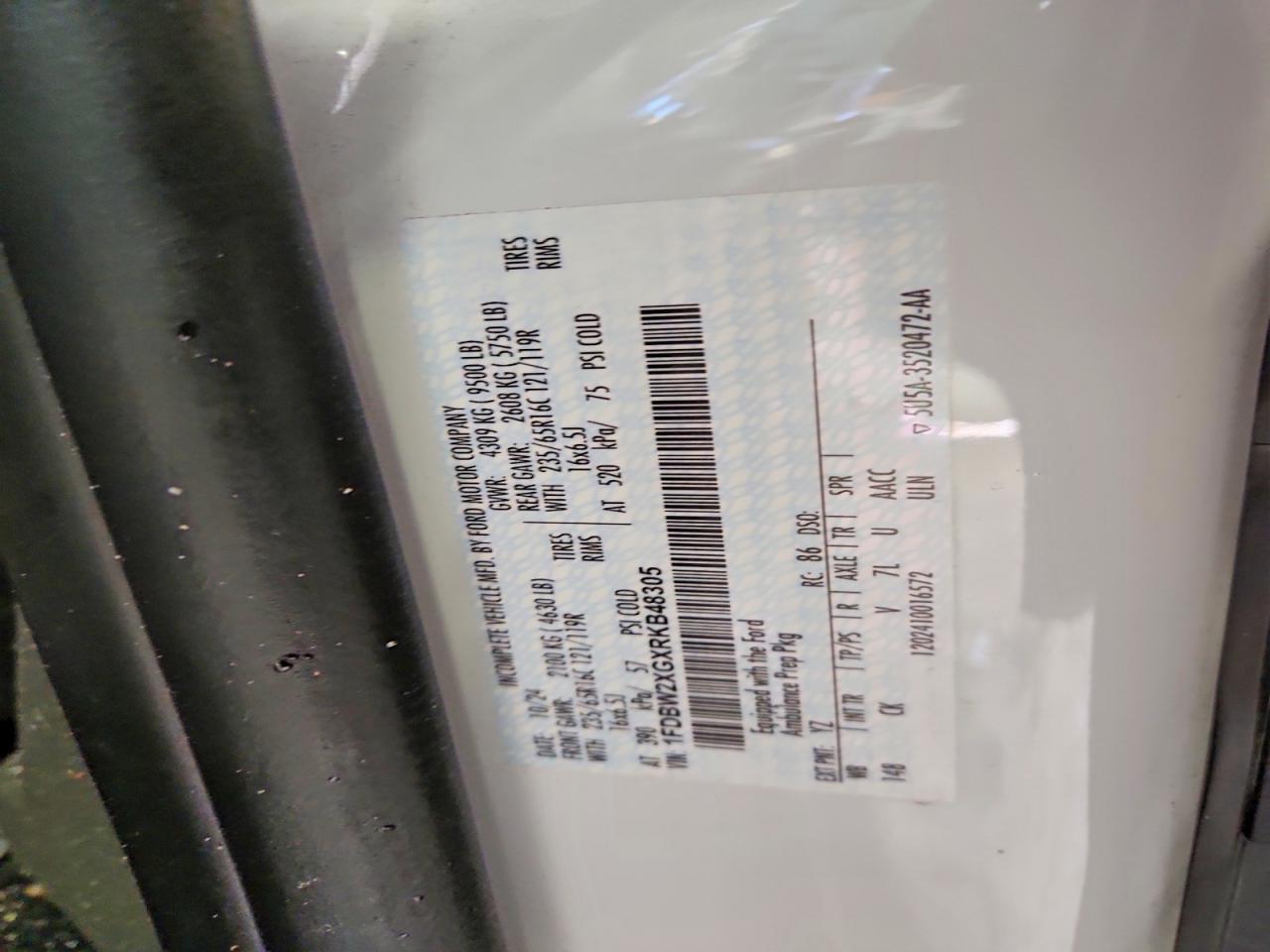 2024 Ford Transit T-350