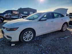Chevrolet salvage cars for sale: 2018 Chevrolet Malibu lt