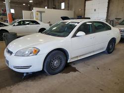 Chevrolet Impala salvage cars for sale: 2011 Chevrolet Impala Police