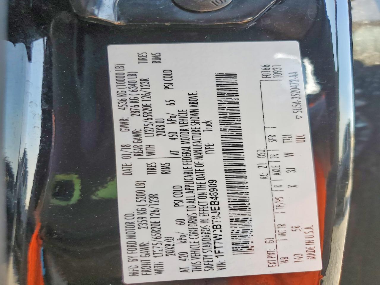 2018 Ford F250 Super Duty