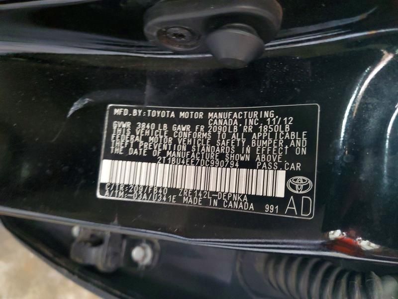 2013 Toyota Corolla Base