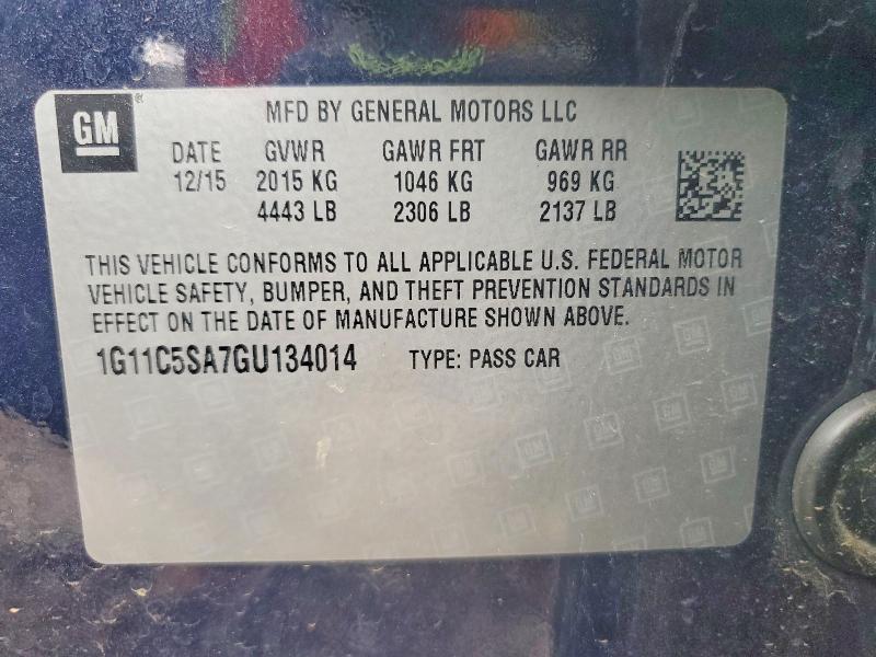 2016 Chevrolet Malibu