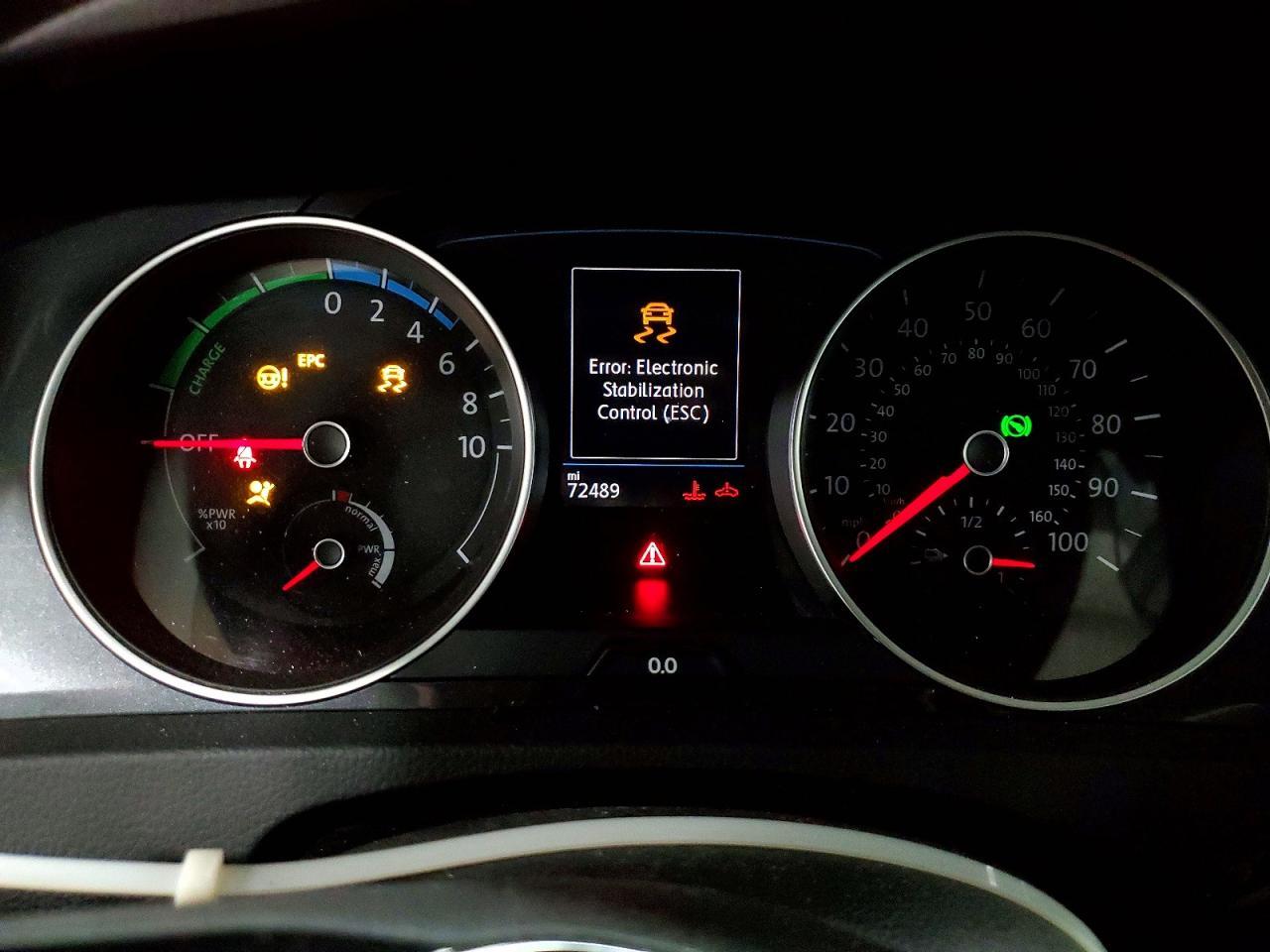2017 Volkswagen E-golf se