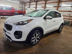 KIA salvage cars for sale: 2017 KIA Sportage sx Turbo