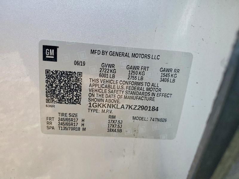 2019 GMC Acadia sle