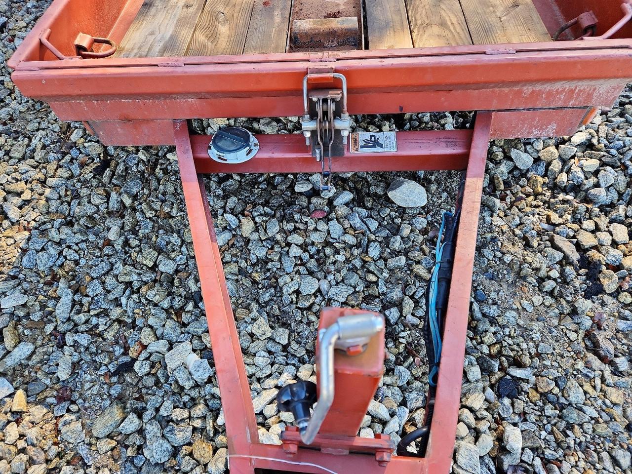 2015 Felling FT-6 T-1 Tilt Deck Equipment Trailer