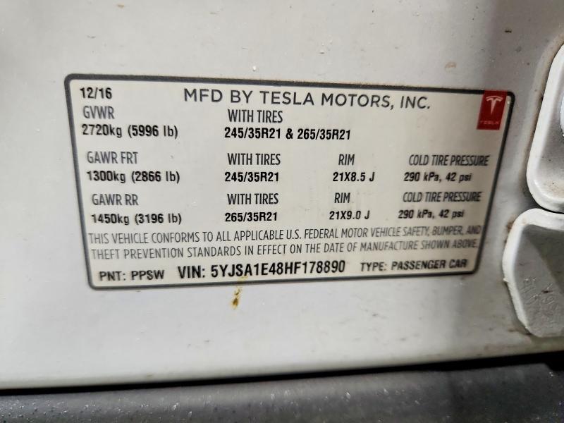 2017 Tesla Model s