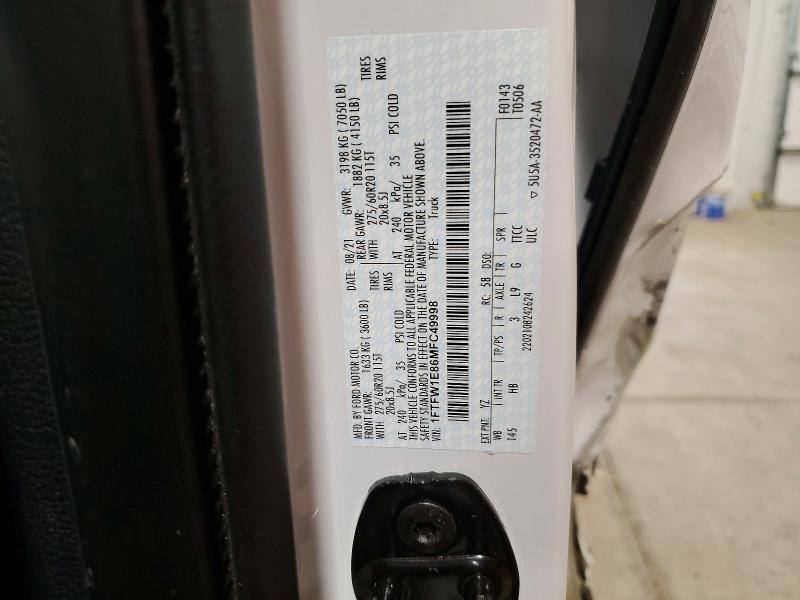 2021 Ford F150 Supercrew