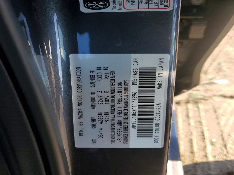 2015 Mazda 6 Sport