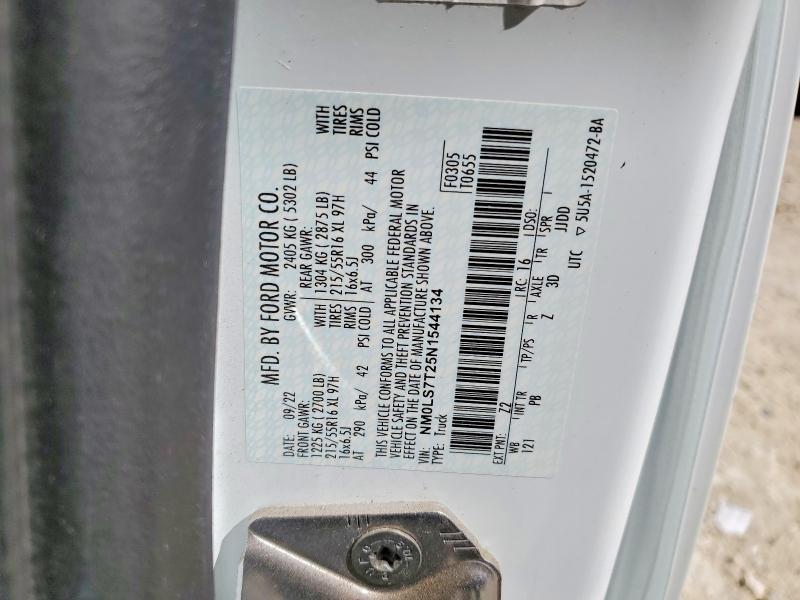 2022 Ford Transit Conect Utility / Service van