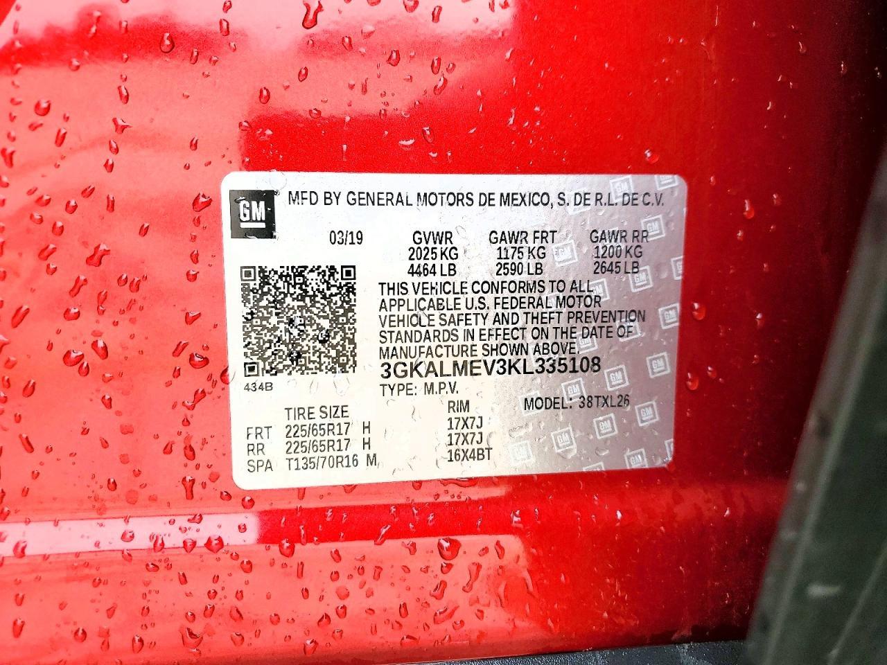 2019 GMC Terrain sle