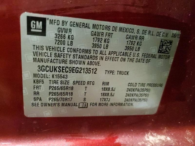 2014 Chevrolet Silverado K1500 ltz