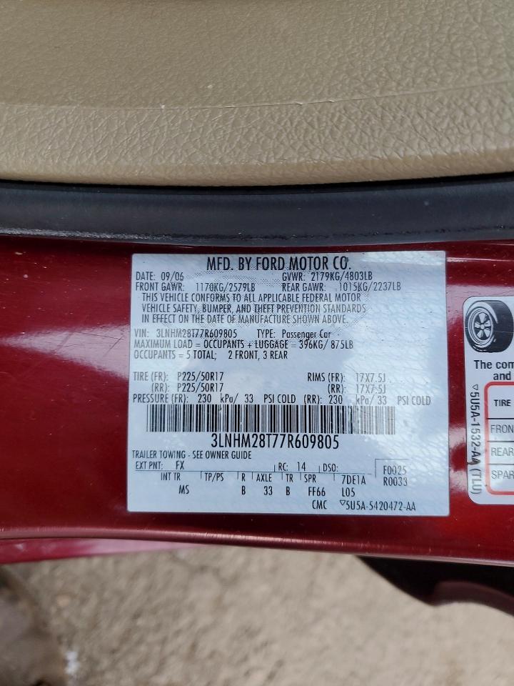 2007 Lincoln MKZ