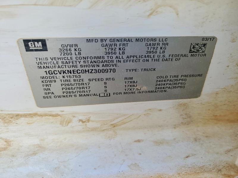 2017 Chevrolet Silverado K1500