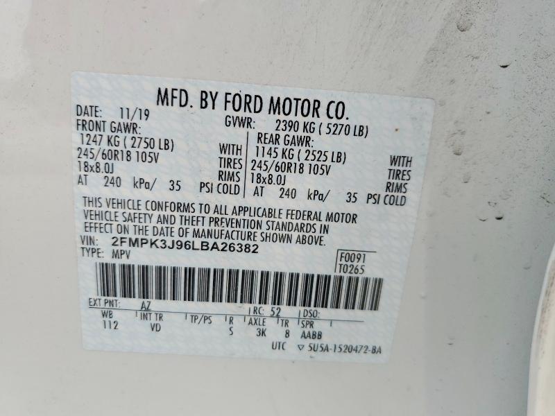 2020 Ford Edge sel