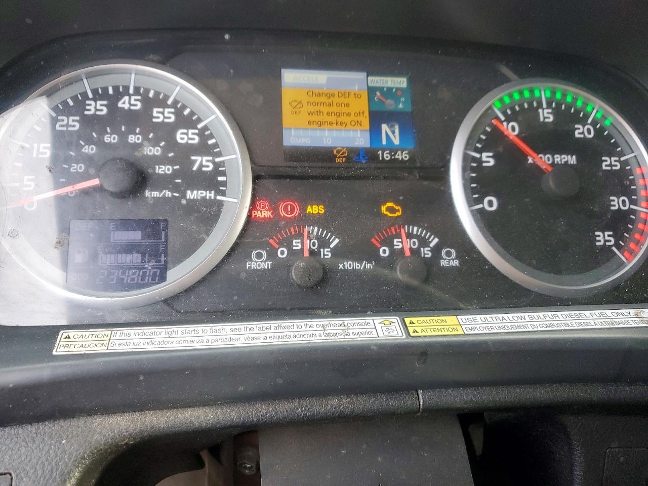 2012 Hino 338 BOX Truck