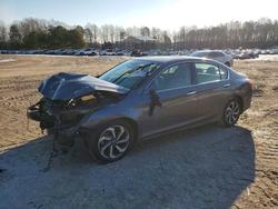 Salvage cars for sale from Copart Charles City, VA: 2016 Honda Accord exl