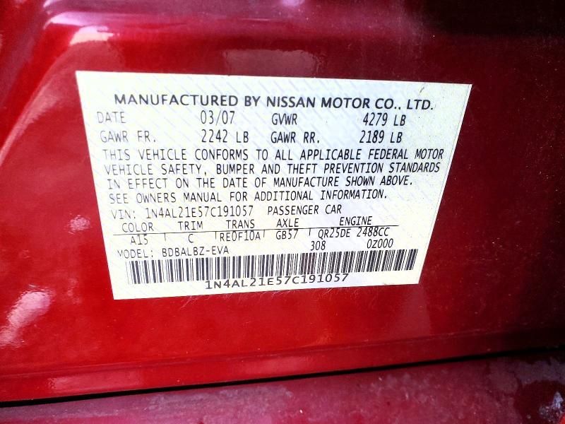 2007 Nissan Altima 2.5