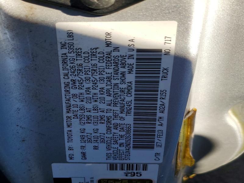 2009 Toyota Tacoma Access cab