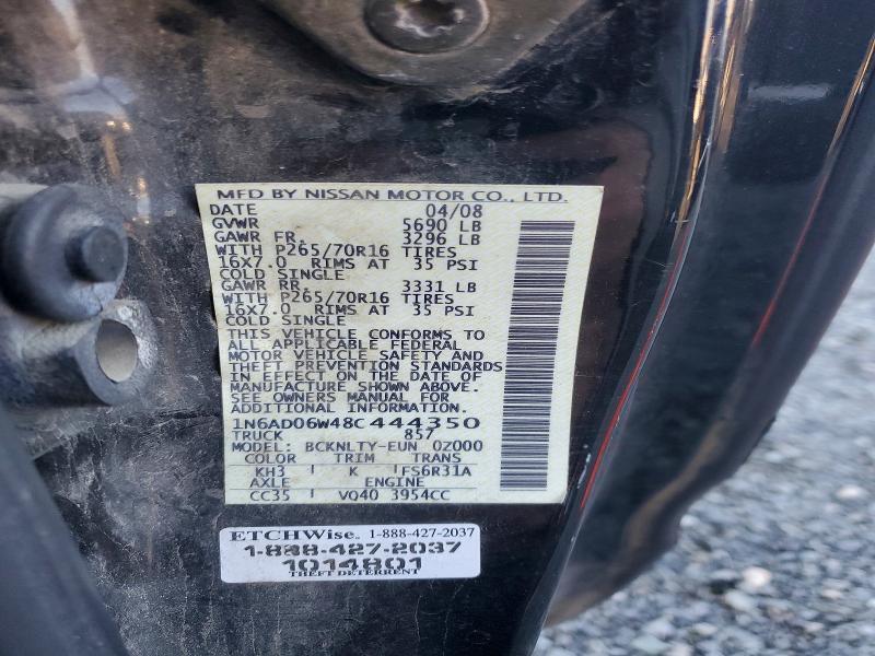 2008 Nissan Frontier SE V6