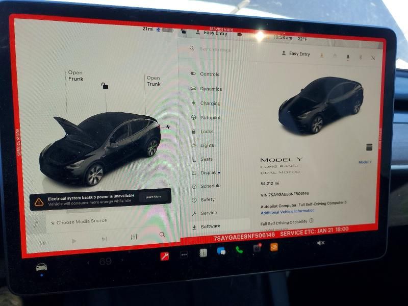 2022 Tesla Model y