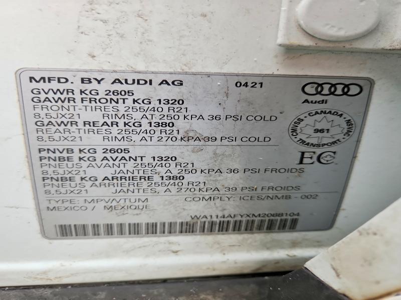 2021 Audi SQ5 Sportback Premium
