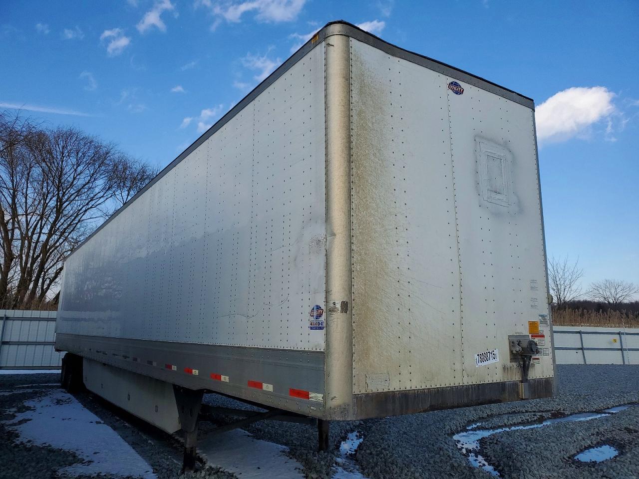 2019 Utility VS2DX DRY Van Trailer