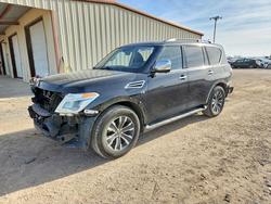 2019 Nissan Armada sl en venta en Temple, TX
