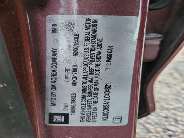 2020 Chevrolet Spark 1LT
