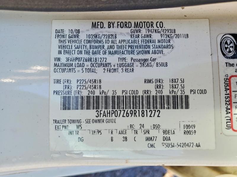 2009 Ford Fusion se