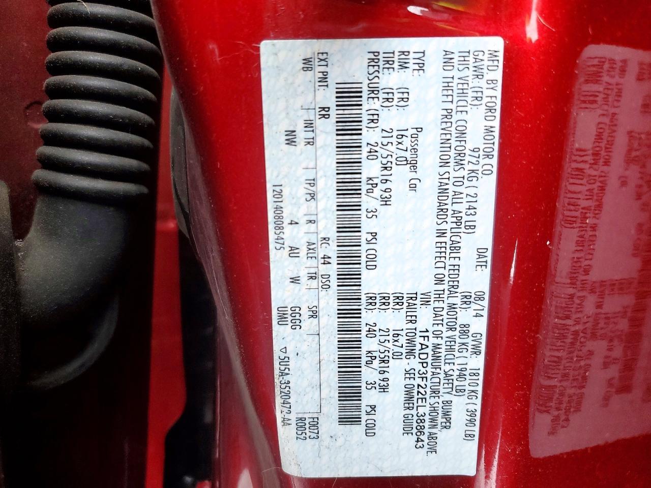 2014 Ford Focus se
