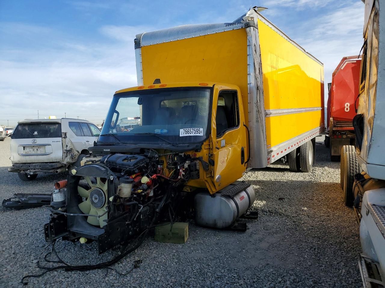 2023 International MV607 BOX Truck