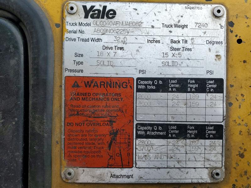 1998 Yale Forklift-forklift