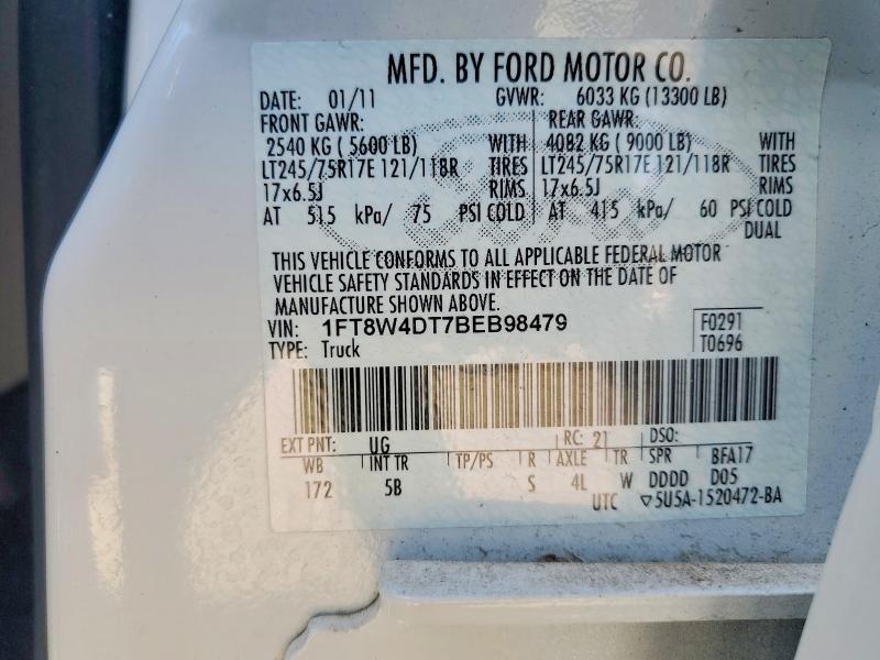 2011 Ford F450 Super Duty