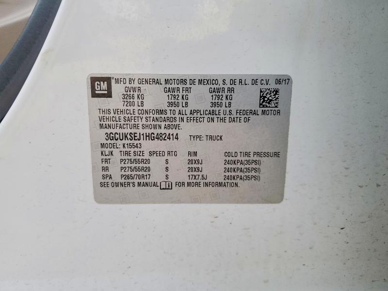 2017 Chevrolet Silverado K1500 ltz
