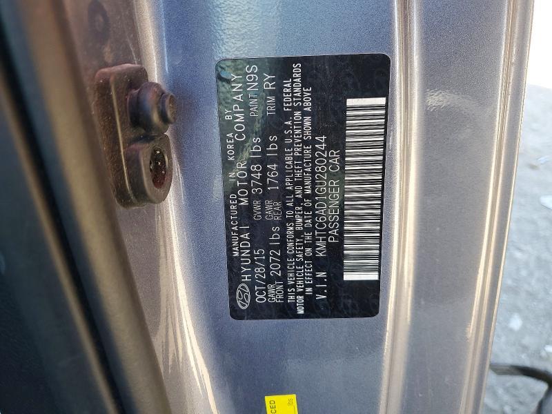 2016 Hyundai Veloster Base