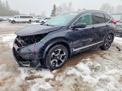 Vehiculos salvage en venta de Copart Bowmanville, ON: 2017 Honda Cr-v Touring