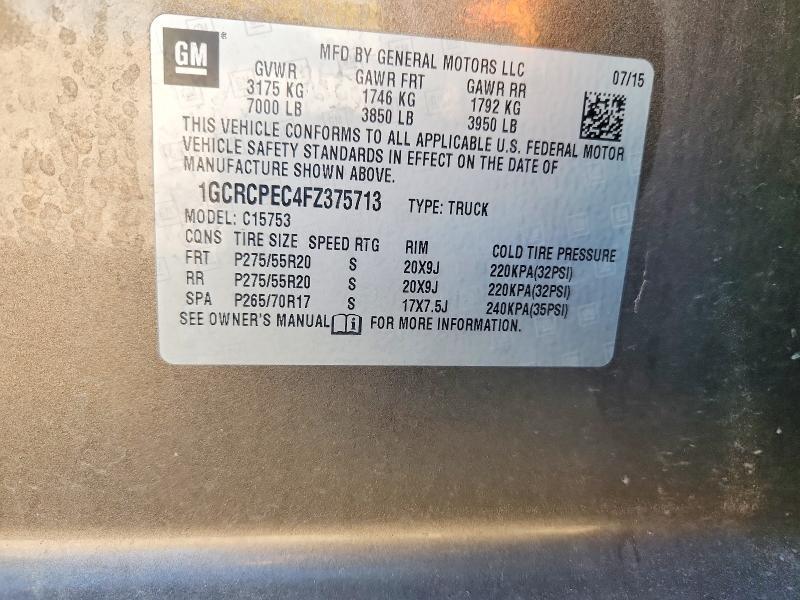 2015 Chevrolet Silverado C1500