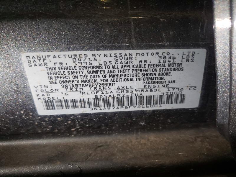 2015 Nissan Sentra s