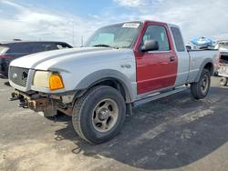 Salvage trucks for sale at Sun Valley, CA auction: 2003 Ford Ranger Super Cab