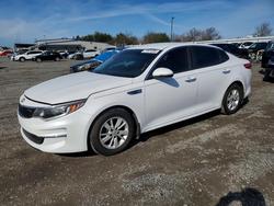 KIA salvage cars for sale: 2016 KIA Optima lx