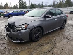 Niss Sentra salvage cars for sale: 2018 Niss Sentra sr