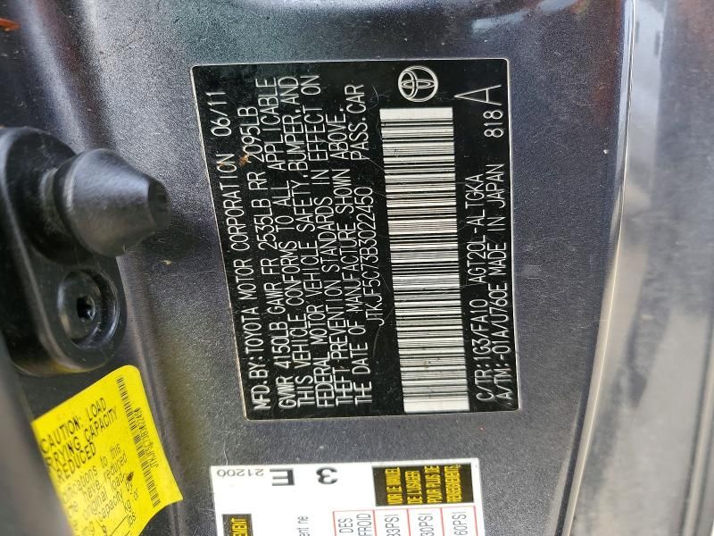 2011 Scion Tc Base