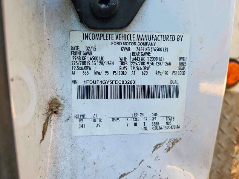 2015 Ford F450 Super Duty Bucket Truck