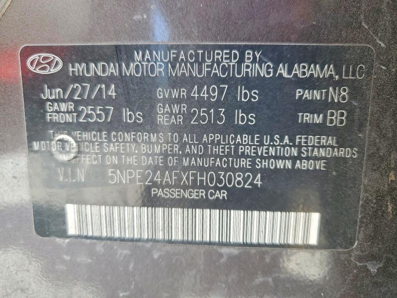 2015 Hyundai Sonata se