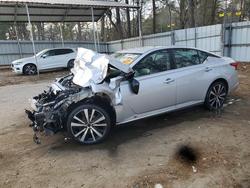Nissan salvage cars for sale: 2022 Nissan Altima sr