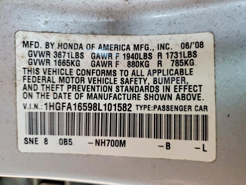 2008 Honda Civic lx